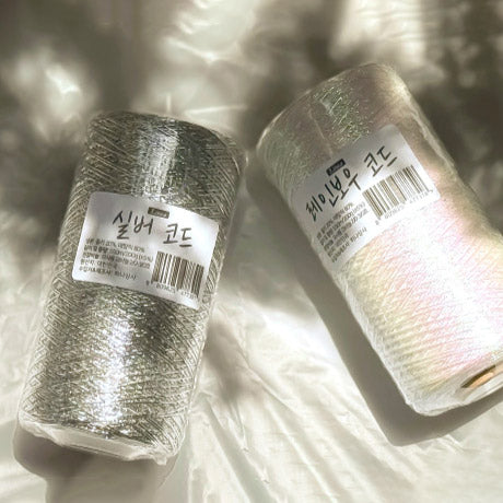 Metal Code knitting crochet yarn for making bag 1kg, 550m – SCYarn