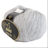 Nako Mohair Elite Knitting Crochet Yarn 245m,50g SCYarn