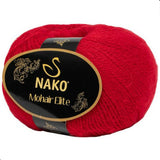 Nako Mohair Elite Knitting Crochet Yarn 245m,50g SCYarn