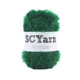 SCYarn for Scrubbers Each Skein Knitting Yarn 100% Polyester Mini Size (Rainbow) SCYarn