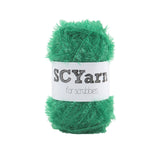 SCYarn for Scrubbers Each Skein Knitting Yarn 100% Polyester Mini Size (Rainbow) SCYarn