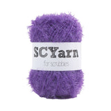 SCYarn for Scrubbers Each Skein Knitting Yarn 100% Polyester Mini Size (Rainbow) SCYarn