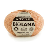 MONDIAL BIOLANA 100% Organic Wool Yarn [50g] SCYarn