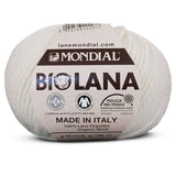 MONDIAL BIOLANA 100% Organic Wool Yarn [50g] SCYarn